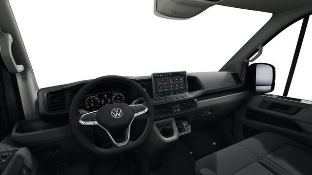 Volkswagen CRAFTER Bedrijfswagens Highline L3H2 2.0 TDI 130 kW 177 pk 8 versn. Auto | BPM vrij | Bijrijdersbank inclusief opbergvak | Inparkeerassistent 'park assist' | Trekhaak met vaste kogel (inclusief aanhangwagenstabilisator) |