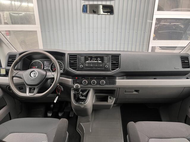 Volkswagen CRAFTER 35 2.0 TDI DC Airco Cruise controle Euro 6 laadbak Voorruit verwarming 6-persoons Open laadbak Pick-up p-up Bakwagen 1e eigenaar