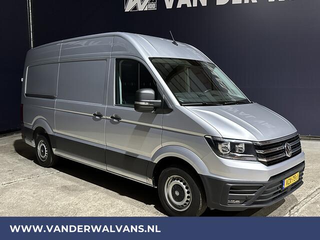 Volkswagen CRAFTER 2.0 TDI 140 pk L3H3 L2H2 Euro6 ** Airco | 3000kg Trekvermogen | Cruisecontrol | Parkeersensoren Bijrijdersbank, verwarmde voorruit, multimedia voorbereiding