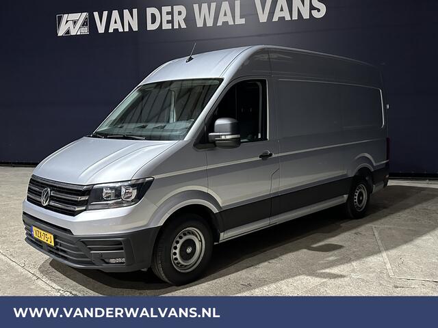 Volkswagen CRAFTER 2.0 TDI 140 pk L3H3 L2H2 Euro6 ** Airco | 3000kg Trekvermogen | Cruisecontrol | Parkeersensoren Bijrijdersbank, verwarmde voorruit, multimedia voorbereiding