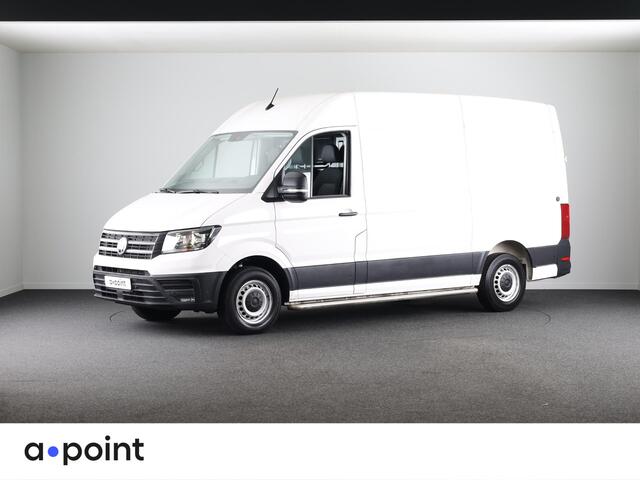 Volkswagen CRAFTER 35 2.0 TDI L3H3 EURO VI 140 pk Automaat (DSG) | Verlengde garantie | Navigatie | Parkeersensoren (Zijflankbescherming) | Achteruitrijcamera | Cruise control | 2 zitplaatsen rechtsvoor |