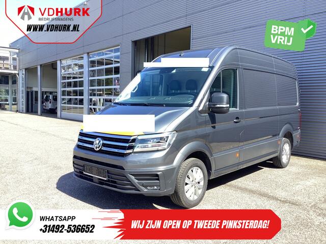 Volkswagen CRAFTER 2.0 TDI 180 pk DSG Aut. L3H3 BPM VRIJ! Adapt.Cruise/ LED/ Climate/ Gev.Stoel/ Carplay/ Stoelverw./ Stuurverw./ 270Gr.Graden/ Camera/ Navi