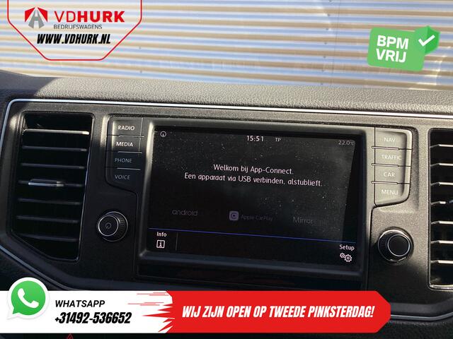 Volkswagen CRAFTER 2.0 TDI 180 pk DSG Aut. L3H3 BPM VRIJ! Adapt.Cruise/ LED/ Climate/ Gev.Stoel/ Carplay/ Stoelverw./ Stuurverw./ 270Gr.Graden/ Camera/ Navi