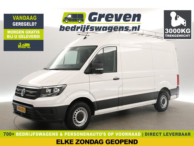 Volkswagen CRAFTER 35 2.0 TDI L3H3 | 140PK | 3000KG Trekgew. Trekhaak | Airco Cruise 3 Persoons Imperiaal Elektrpakket