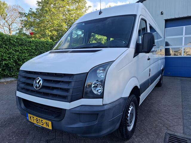 Volkswagen CRAFTER 35 2.0 TDI L3H2 BM 19995.- INCL BTW 9-PERSOONS ROLSTOEL 114PK