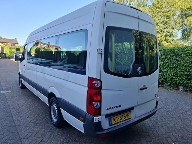 Volkswagen CRAFTER 35 2.0 TDI L3H2 BM 19995.- INCL BTW 9-PERSOONS ROLSTOEL 114PK