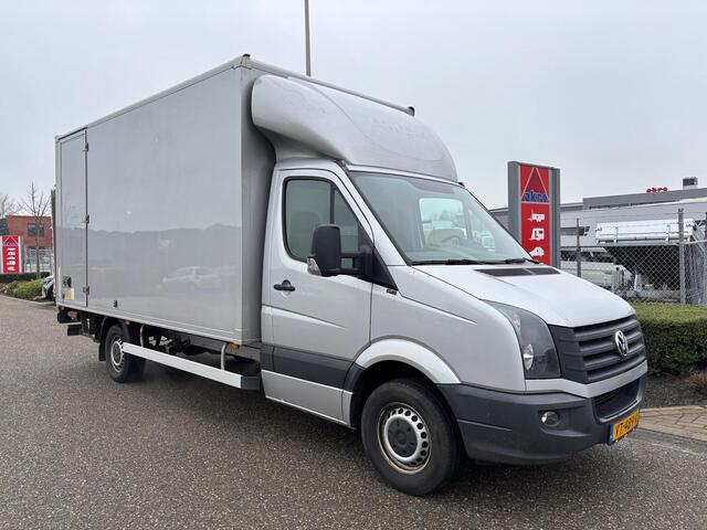 Volkswagen CRAFTER 35 2.0 TDI L3H2 | Laadklep DHollandia | Trekhaak | Bakwagen | Cruise Control | NAVI | Airco | Lat om lat betimmering | 6baks