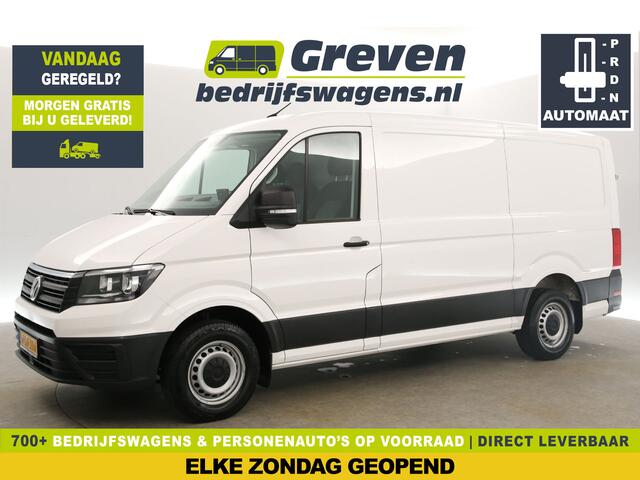 Volkswagen CRAFTER 30 2.0 TDI L3H2 140PK 3000KG Trekgew. Automaat Airco Cruise Carplay DSG 3 Persoons Elektrpakket Schuifdeur