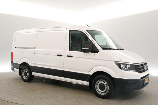 Volkswagen CRAFTER 30 2.0 TDI L3H2 140PK 3000KG Trekgew. Automaat Airco Cruise Carplay DSG 3 Persoons Elektrpakket Schuifdeur