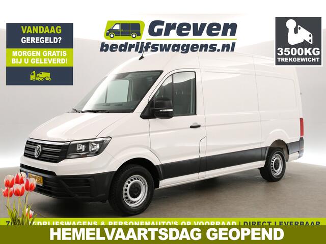Volkswagen CRAFTER 35 2.0 TDI L3H3 177PK 3500KG Trekgew. Airco Cruise 3 Persoons Elektrpakket Trekhaak