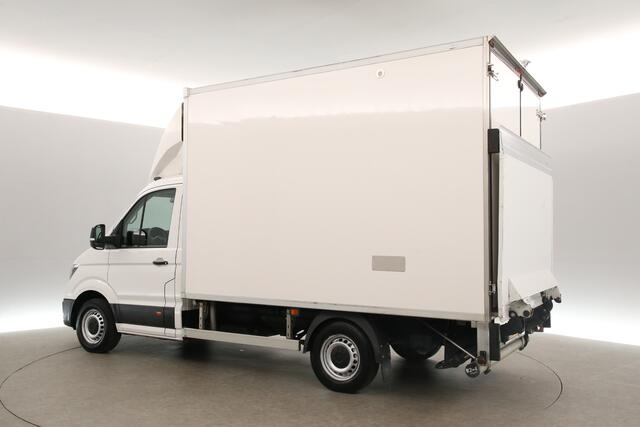 Volkswagen CRAFTER 35 2.0 TDI Bakwagen 141PK | NACHTKOELING | DSG Automaat Koelwagen Laadklep Laadbak Zijdeur Koelauto Airco Cruise Navi 3 Persoons