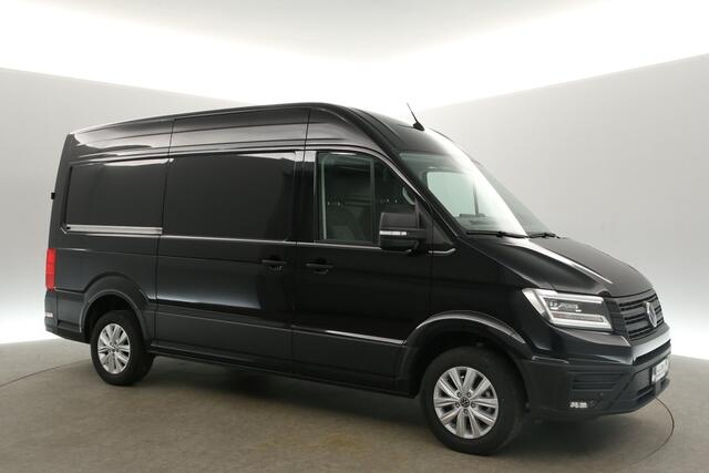 Volkswagen CRAFTER 2.0 TDI DSG HIGHLINE EXCLUSIVE L3H3 | FACELIFT MODEL | BPM VRIJ | NIEUW 3000KG TREKHAAK VIRTUAL 2XSCHUIFDEUR ADAPTIVE CRUISE LED 140PK CARPLAY 17"LMV