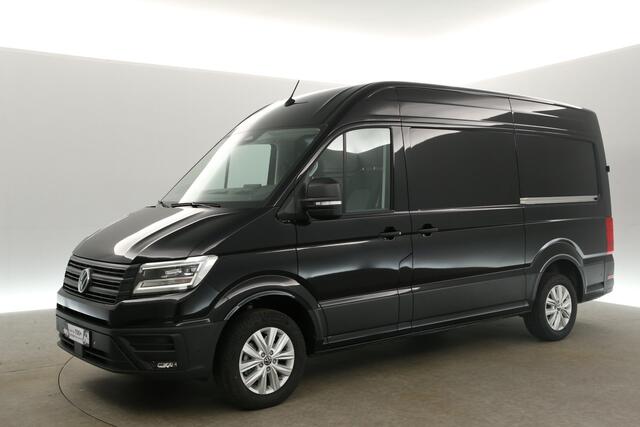 Volkswagen CRAFTER 2.0 TDI DSG HIGHLINE EXCLUSIVE L3H3 | FACELIFT MODEL | BPM VRIJ | NIEUW 3000KG TREKHAAK VIRTUAL 2XSCHUIFDEUR ADAPTIVE CRUISE LED 140PK CARPLAY 17"LMV
