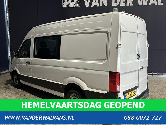 Volkswagen CRAFTER 2.0 TDI 177pk L3H3 L2H2 Dubbele Cabine 3500kg Trekhaak Euro6 Airco | 5-Zits | Navigatie Cruisecontrol, Chauffeursstoel, Parkeersensoren