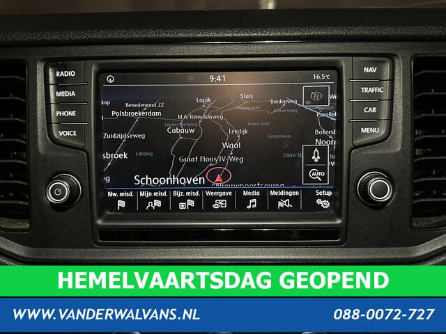 Volkswagen CRAFTER 2.0 TDI 177pk L3H3 L2H2 Dubbele Cabine 3500kg Trekhaak Euro6 Airco | 5-Zits | Navigatie Cruisecontrol, Chauffeursstoel, Parkeersensoren