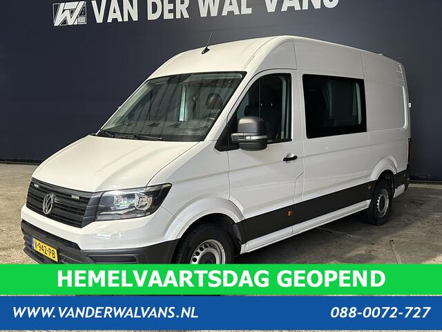 Volkswagen CRAFTER 2.0 TDI 177pk L3H3 L2H2 Dubbele Cabine 3500kg Trekhaak Euro6 Airco | 5-Zits | Navigatie Cruisecontrol, Chauffeursstoel, Parkeersensoren