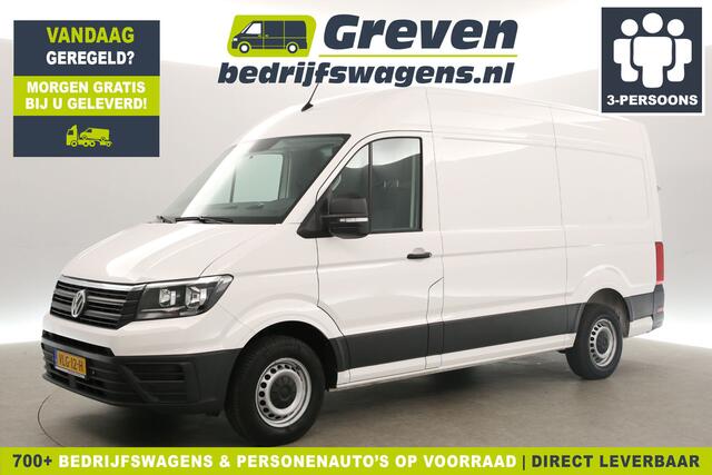 Volkswagen CRAFTER 30 2.0 TDI L3H3 140PK Airco Cruise Parkeersensoren 3 Persoons Elektrpakket