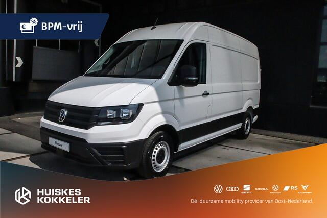 Volkswagen CRAFTER 35 2.0 TDI 140pk L3H3 > NETTO BPM-vrije DEAL excl. kosten rijklaar < | Trekhaak | Cruise | Parkeersensoren | 3500kg GVW |