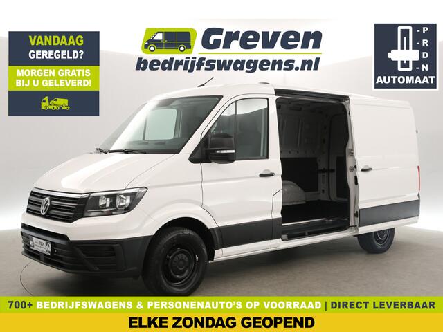 Volkswagen CRAFTER 30 2.0 TDI L3H2 177PK 3000KG Trekgew. Automaat DSG Airco Cruise Carplay 2xSchuifdeur Navi 3 Persoons Trekhaak