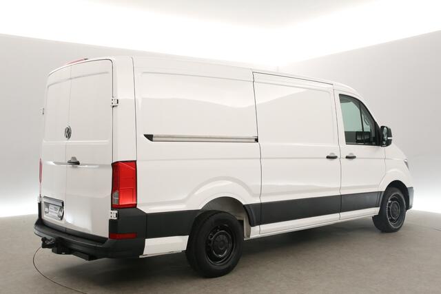Volkswagen CRAFTER 30 2.0 TDI L3H2 177PK 3000KG Trekgew. Automaat DSG Airco Cruise Carplay 2xSchuifdeur Navi 3 Persoons Trekhaak