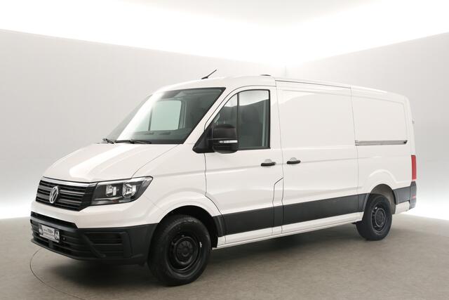 Volkswagen CRAFTER 30 2.0 TDI L3H2 177PK 3000KG Trekgew. Automaat DSG Airco Cruise Carplay 2xSchuifdeur Navi 3 Persoons Trekhaak