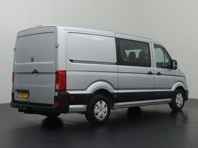Volkswagen CRAFTER 2.0TDI 140PK L3H2 Dubbele Cabine | 7-Persoons | Airco | Cruise | Leder | Trekhaak