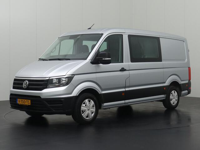 Volkswagen CRAFTER 2.0TDI 140PK L3H2 Dubbele Cabine | 7-Persoons | Airco | Cruise | Leder | Trekhaak