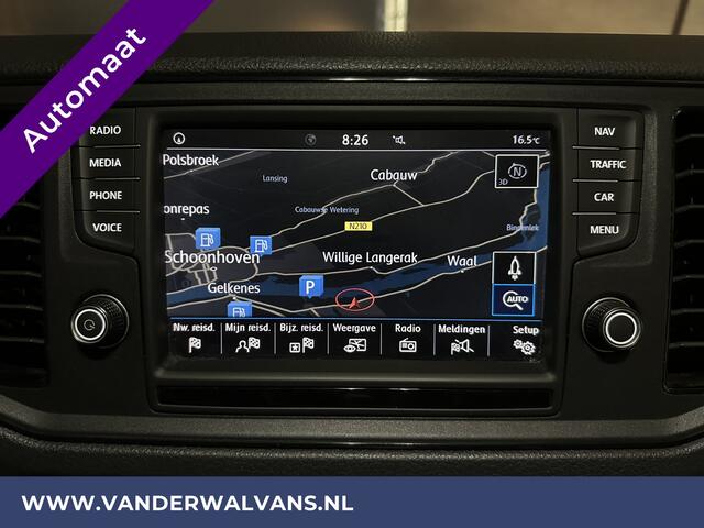 Volkswagen CRAFTER 2.0 TDI 141pk Automaat L3H3 L2H2 Euro6 Airco | Camera | Navigatie | 3000kg Trekhaak | Cruisecontrol Chauffeursstoel, Parkeersensoren, Stoelverwarming, Bijrijdersbank