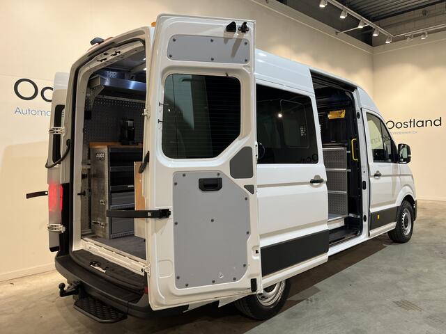 Volkswagen CRAFTER 35 2.0 TDI L3H3 140 PK RWD Servicebus / Aluca Inrichting / Euro 6 / Trekhaak 3000 KG / Airco / Camera / Navigatie / CarPlay