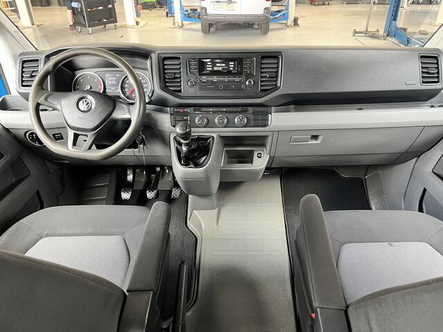 Volkswagen CRAFTER 35 2.0 TDI DC Airco Cruise controle Euro 6 laadbak Voorruit verwarming 6-persoons Open laadbak Pick-up p-up Bakwagen 1e eigenaar