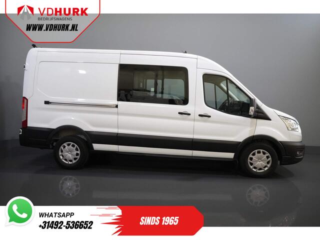Volkswagen CRAFTER (Transit) 2.0 TDCI 130 pk L3H2 DC Dubbel Cabine 7 Pers./ Riem V.V./ Adapt. Cruise/ CarPlay/ PDC/ Navi/ Camera/ Airco/ Trekhaak