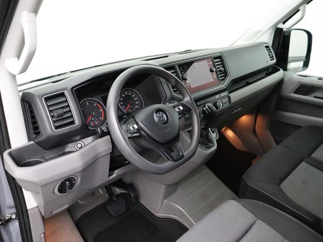 Volkswagen CRAFTER 2.0TDi 140PK DSG Automaat L3H2 | Led Adaptive Cruise | Standverwarming | Leder | 3-Persoons | Betimmering | Trekhaak