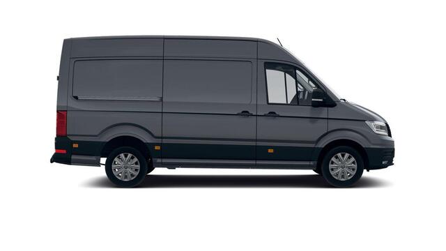 Volkswagen CRAFTER Bedrijfswagens Exclusive L3H3 2.0 TDI 130 kW 177 pk 8 versn. Auto | Red Line Pakket | Ergoactive geveerde bestuurdersstoel | Side assist dodehoekdetectie | Schuifdeur links | Stoelverwarming voor bestuurder en bijrijdersstoel |
