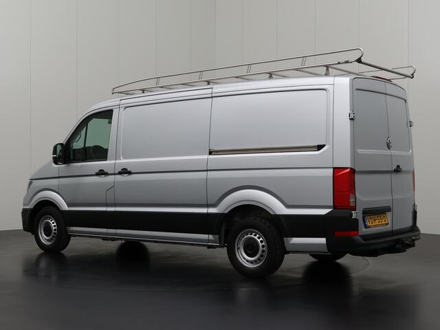 Volkswagen CRAFTER 2.0TDI 177PK L3H2 | 2xSchuifdeur | Imperiaal | Trekhaak | Navigatie | Airco | Cruise | Betimmering | 3-Persoons