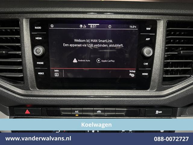 Volkswagen CRAFTER 2.0 TDI 177pk Automaat L3H3 L2H2 Koelwagen Vriezen tot -20°C Fabrieksgarantie Euro6 Airco | Camera Apple Carplay, Android Auto, Cruisecontrol, Massagestoel, Chauffeursstoel, Bijrijdersbank, 3000kg trekvermogen