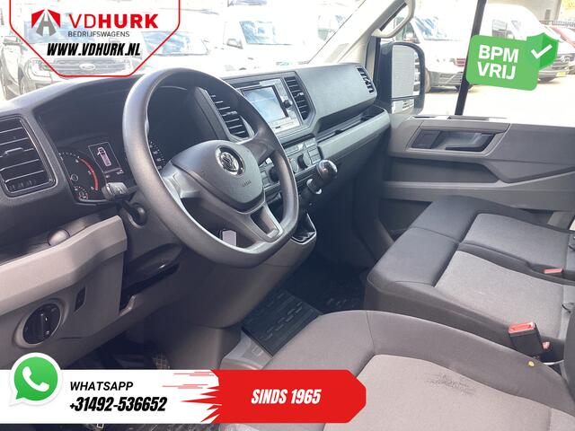 Volkswagen CRAFTER 35 2.0 TDI 140 pk L5H3 BPM VRIJ! 2x Schuifdeuren/ 270 Gr.Deuren/ Carplay/ Camera/ Airco