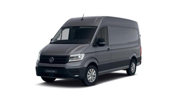 Volkswagen CRAFTER Exclusive L3H3 140 pk Automaat GVW 3.5T BPM vrij | 3-Zits | led | trekhaak | navigatie | camera | DAB+