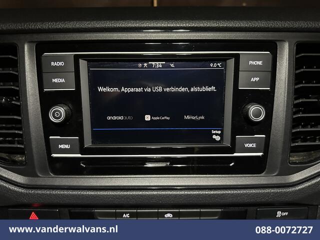 Volkswagen CRAFTER 2.0 TDI 141pk L3H3 L2H2 Euro6 Airco | Camera | Apple Carplay | Andoid Auto 270 Graden Achterdeuren, Bijrijdersbank, 3000kg trekvermogen