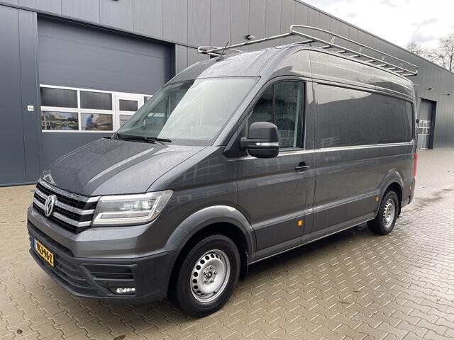 Volkswagen CRAFTER 35 2.0 TDI 140pk automaat L3H3 ( voorheen L2H2 ) Trendline / vaste prijs rijklaar ¤ 16.950 ex btw / lease vanaf ¤ 285 / grijs metallic / airco / cruise / pdc rondom / trekhaak / imperial