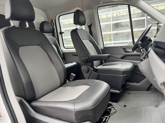 Volkswagen CRAFTER 35 2.0 TDI Maxi DC L4H1 Kipper 3000kg trekgewicht Euro 6 Airco Cruise controle 6-Persoons Telefoonverbinding Gereedschapskist Kieper Open laadbak Pick-up Bpm vrij