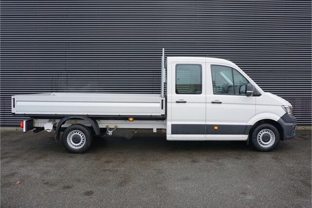 Volkswagen CRAFTER Open Laadbak 177pk Automaat Dubbele cabine Apple Carplay Camera Cruise control Trekhaak