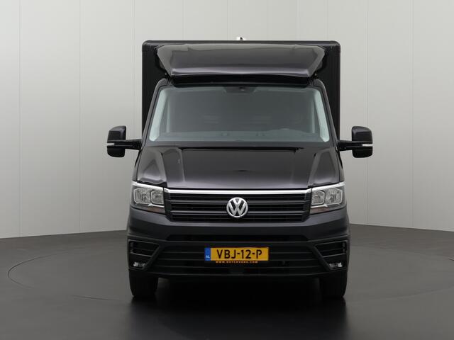 Volkswagen CRAFTER 177PK Automaat Lowliner Bakwagen | Valklep | Oprijklep | Navigatie | 3-Zits | Airco | Dakspoiler