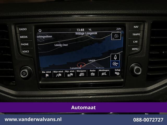 Volkswagen CRAFTER 2.0 TDI 140pk Automaat L3H3 L2H2 Euro6 Airco | Navigatie | Camera | Apple Carplay | Chauffeursstoel Android Auto, Leder, Parkeersensoren, Bijrijdersbank