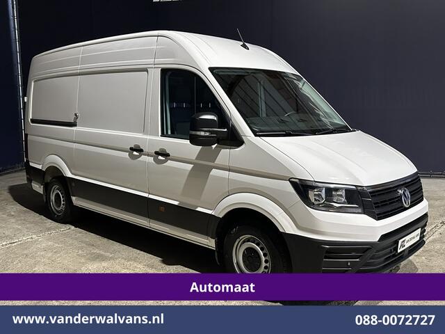 Volkswagen CRAFTER 2.0 TDI 140pk Automaat L3H3 L2H2 Euro6 Airco | Navigatie | Camera | Apple Carplay | Chauffeursstoel Android Auto, Leder, Parkeersensoren, Bijrijdersbank
