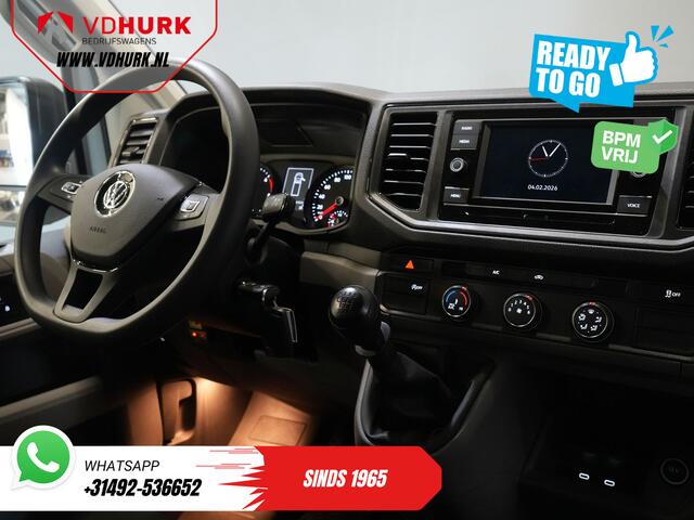 Volkswagen CRAFTER 50 165 pk Effer 352S Trekhaak/ Kraan/ Crane/ Kran/ Autokran/ PTO/ Open laadbak/ Dubbel Lucht