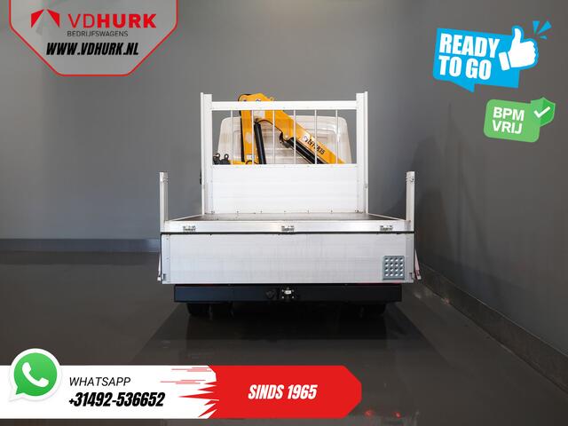 Volkswagen CRAFTER 50 165 pk Effer 352S Trekhaak/ Kraan/ Crane/ Kran/ Autokran/ PTO/ Open laadbak/ Dubbel Lucht