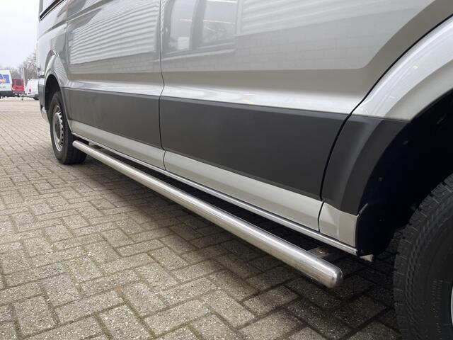 Volkswagen CRAFTER 30 2.0 TDI L3H2 Comfortline ( voorheen L2H1 ) / euro 6 / bpm vrij / lease vanaf ¤ 358 / vaste prijs rijklaar ¤ 21.950 ex btw / zilver metallic / airco / cruise / navi / pdc voor en achter