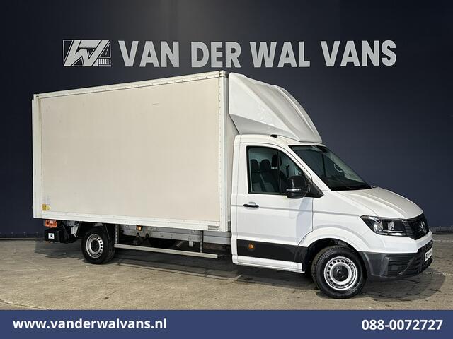 Volkswagen CRAFTER 2.0 TDI 141pk Bakwagen 228cm Hoog Laadklep Euro6 Airco | Apple Carplay | Cruisecontrol | Chauffeursstoel Android Auto, Bijrijdersbank