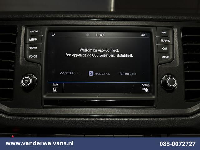 Volkswagen CRAFTER 2.0 TDI 141pk Bakwagen 228cm Hoog Laadklep Euro6 Airco | Apple Carplay | Cruisecontrol | Chauffeursstoel Android Auto, Bijrijdersbank