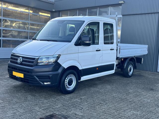 Volkswagen CRAFTER 35 2.0 TDI DC Open laadbak Airco Cruise controle Pick-up Euro 6 Parkeerhulp achter evt 3000kg trekgewicht 6 persoons p-up bakwagen open laadbak Pritsche